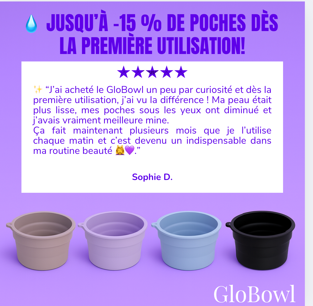 GloBowl™ - Bol Glacé pour Visage