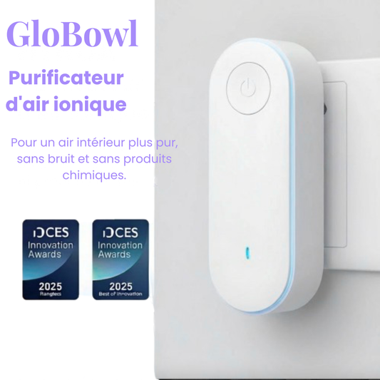 Purificateur ionique Anti-Allergènes | GloBowl