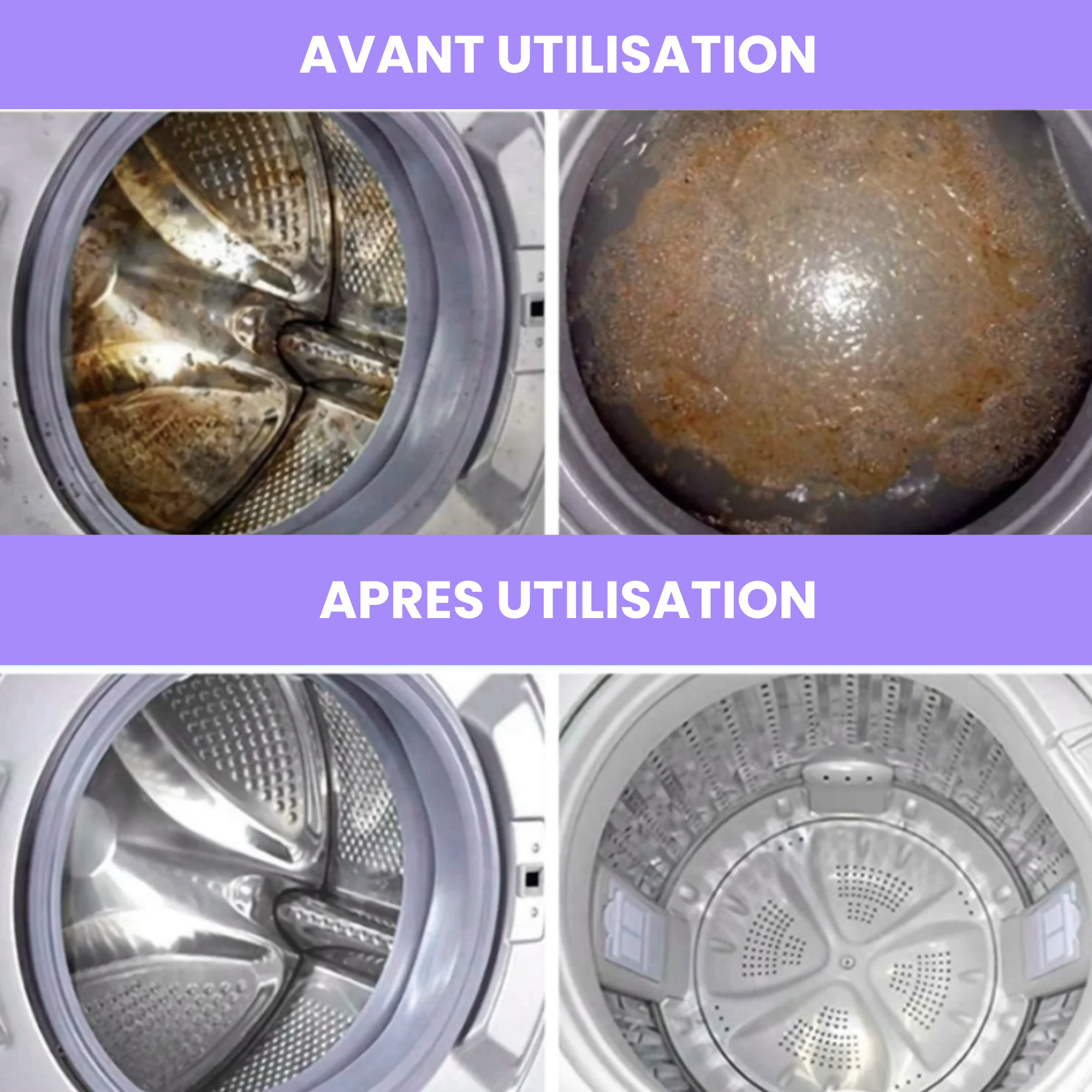 Tablettes de Nettoyage pour Lave-Linge - GloBowl